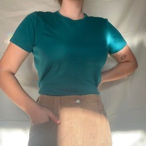100% cotton LLBEAN tee.